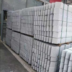 湖北芝麻白树围石 树池