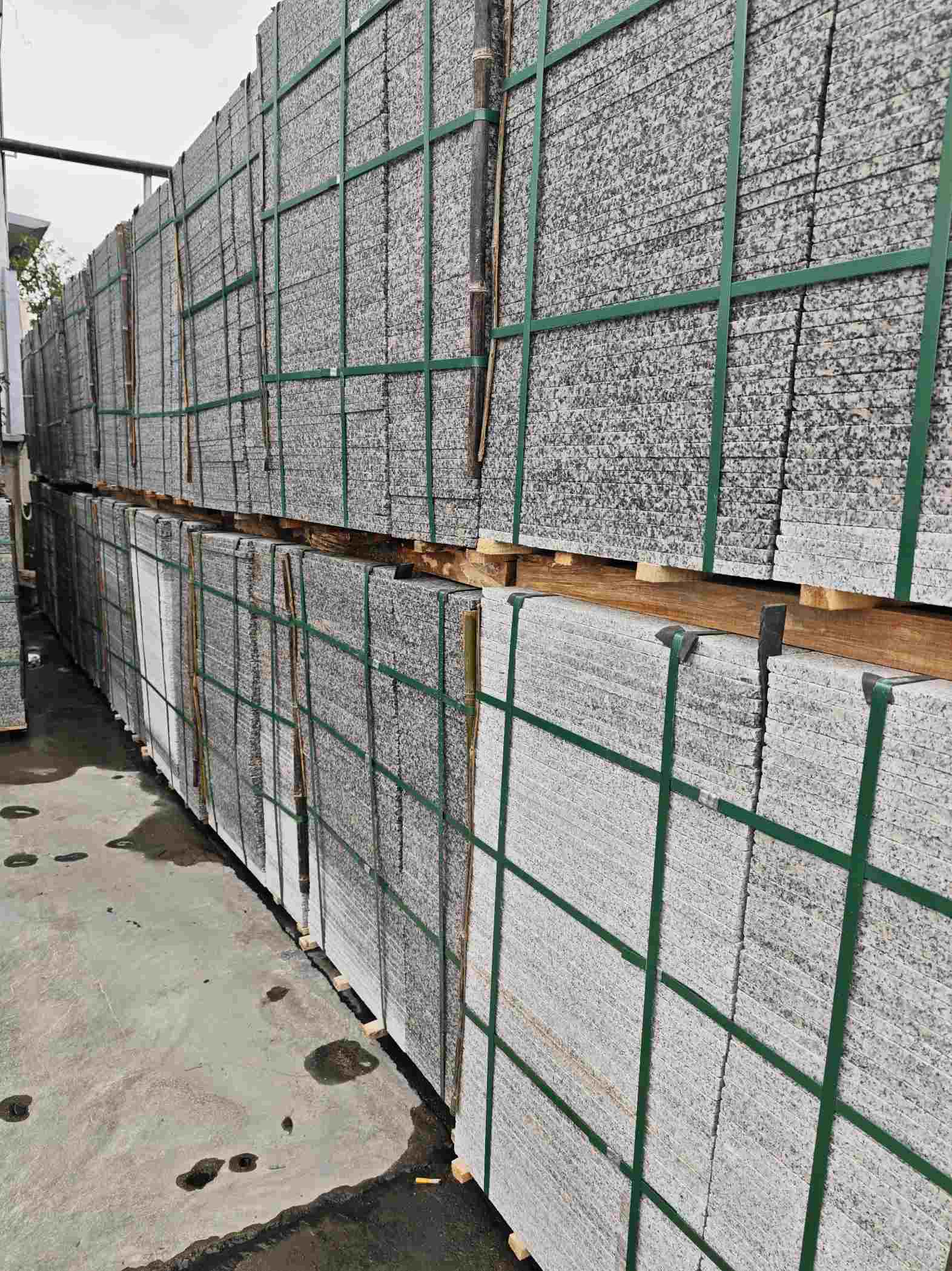 湖北芙蓉白地铺石，石材地铺石